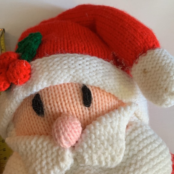 Knitted Santa 18” tall - Picture 3 of 5